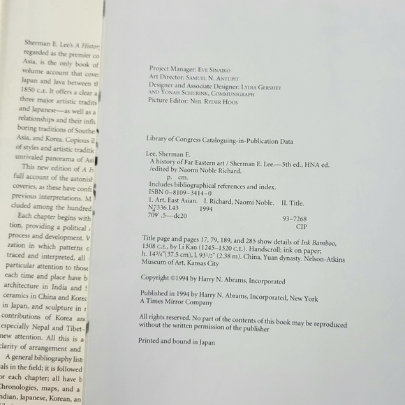 Book: Far Eastern Art by Sherman E. Lee - Picture 4 of 14